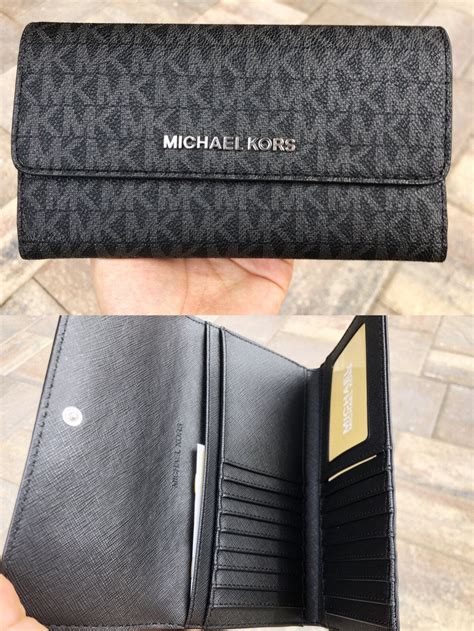 michael kors jet set wallet mens|michael kors zippered wallet.